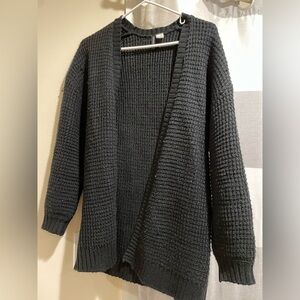 Black Cozy H&M Cardigan